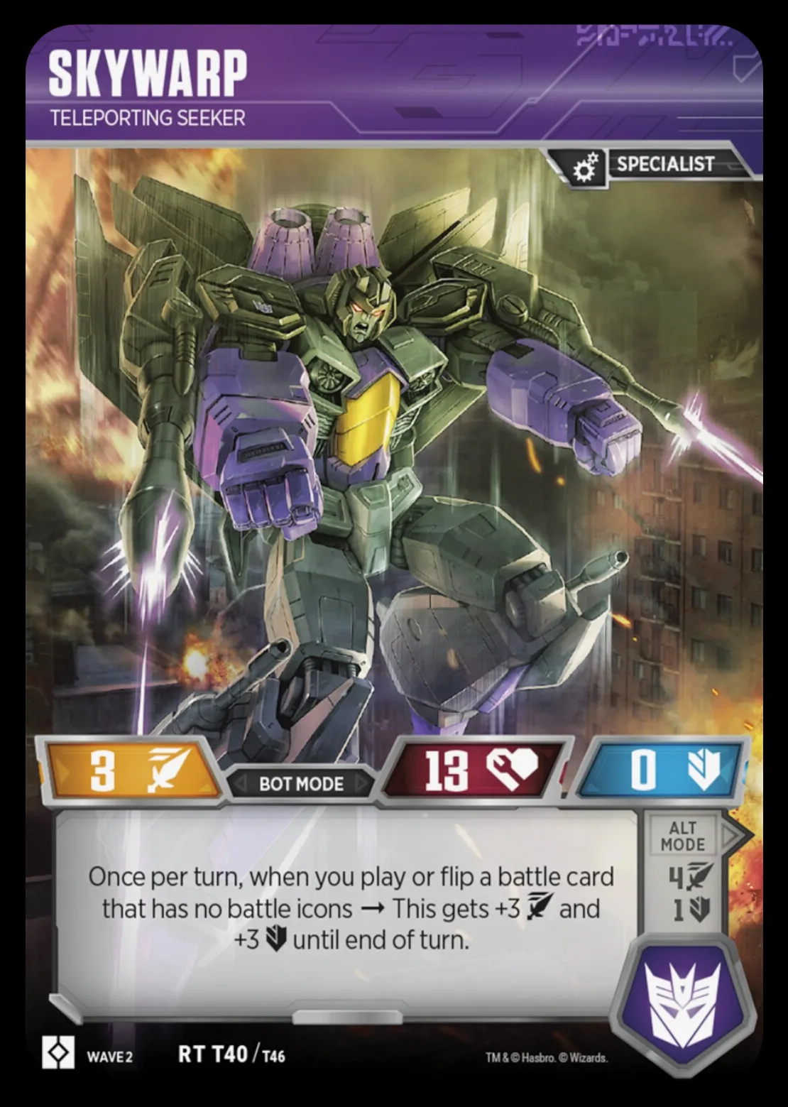 Skywarp // Teleporting Seeker bot mode