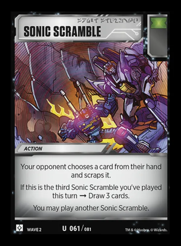 Sonic Scramble
