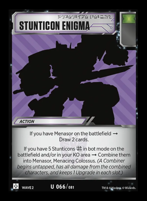 Stunticon Enigma