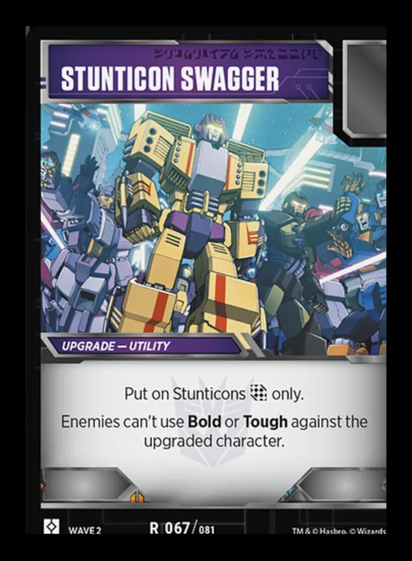 Stunticon Swagger
