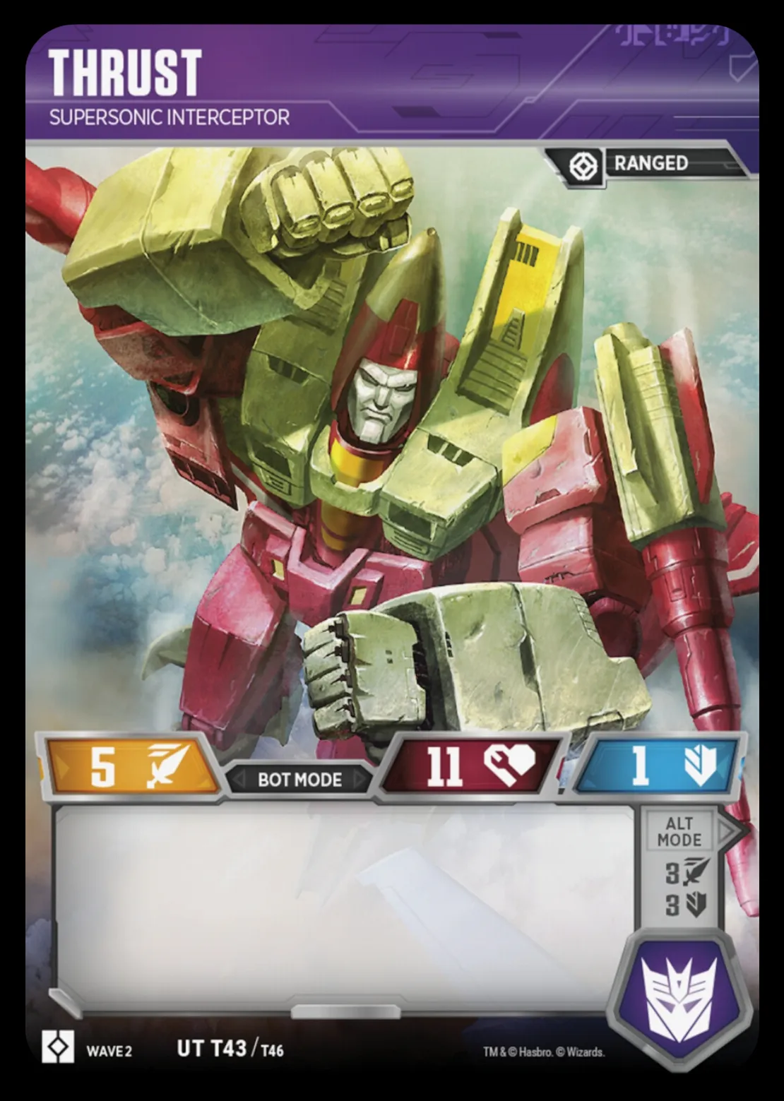 Thrust // Supersonic Interceptor bot mode