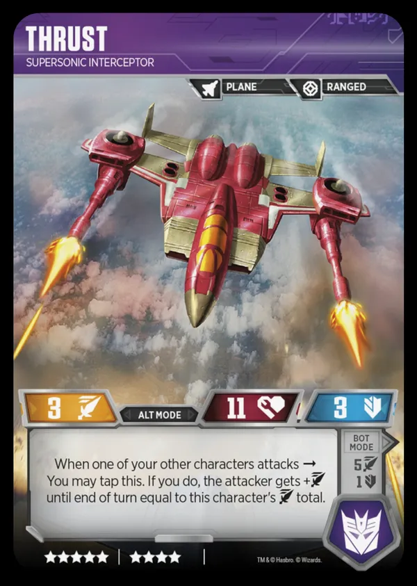Thrust // Supersonic Interceptor alt mode