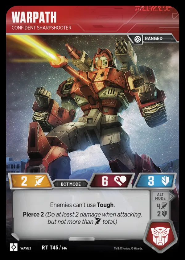 Warpath // Confident Sharpshooter bot mode