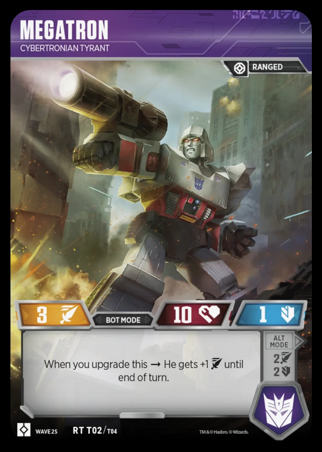 Megatron // Cybertronian Tyrant bot mode