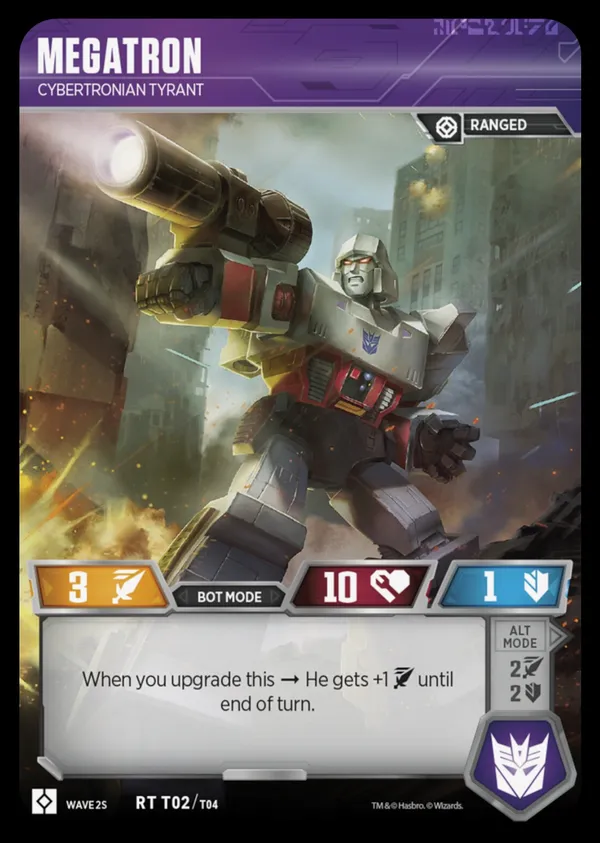 Megatron // Cybertronian Tyrant bot mode