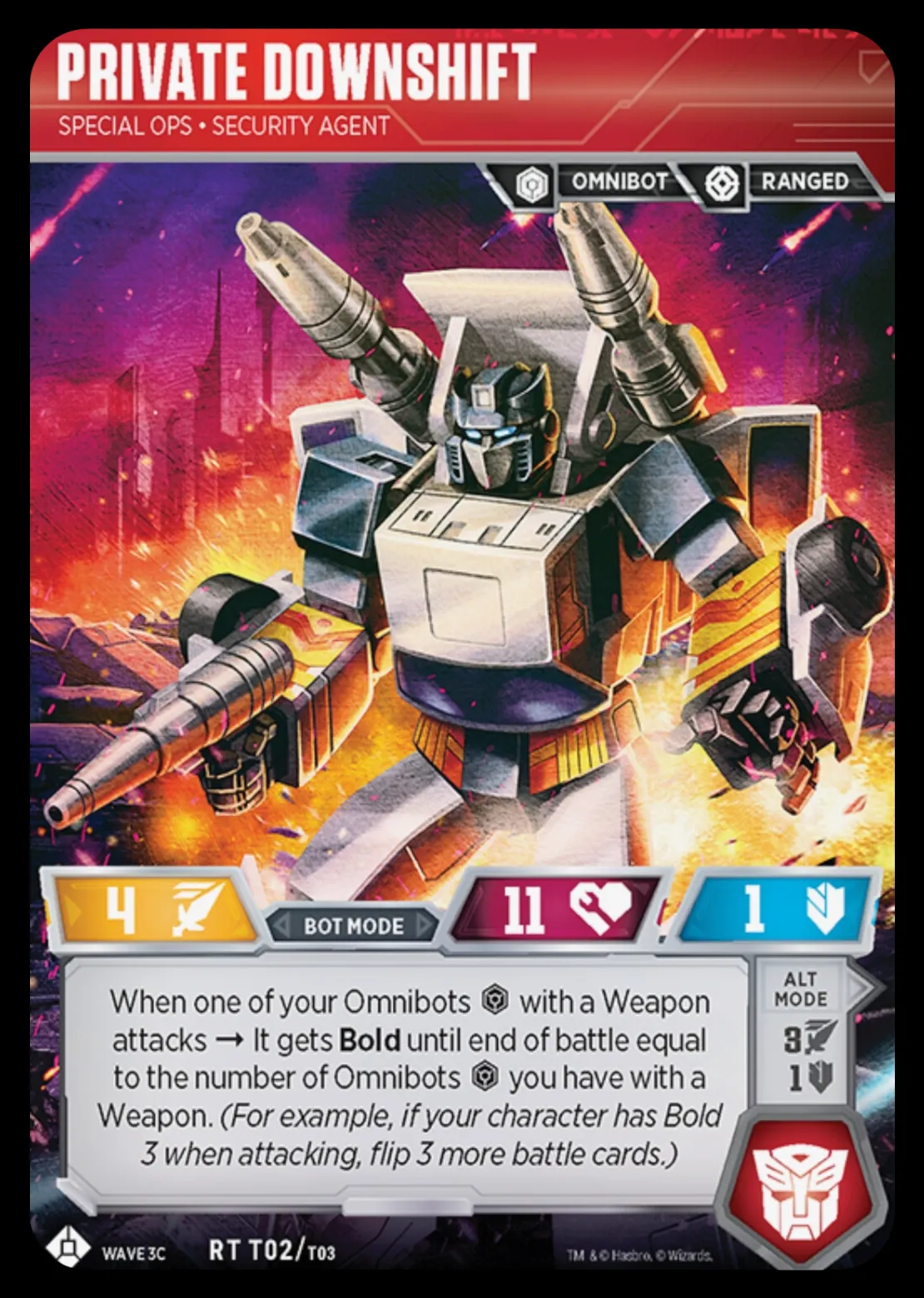 Private Downshift // Special Ops • Security Agent bot mode