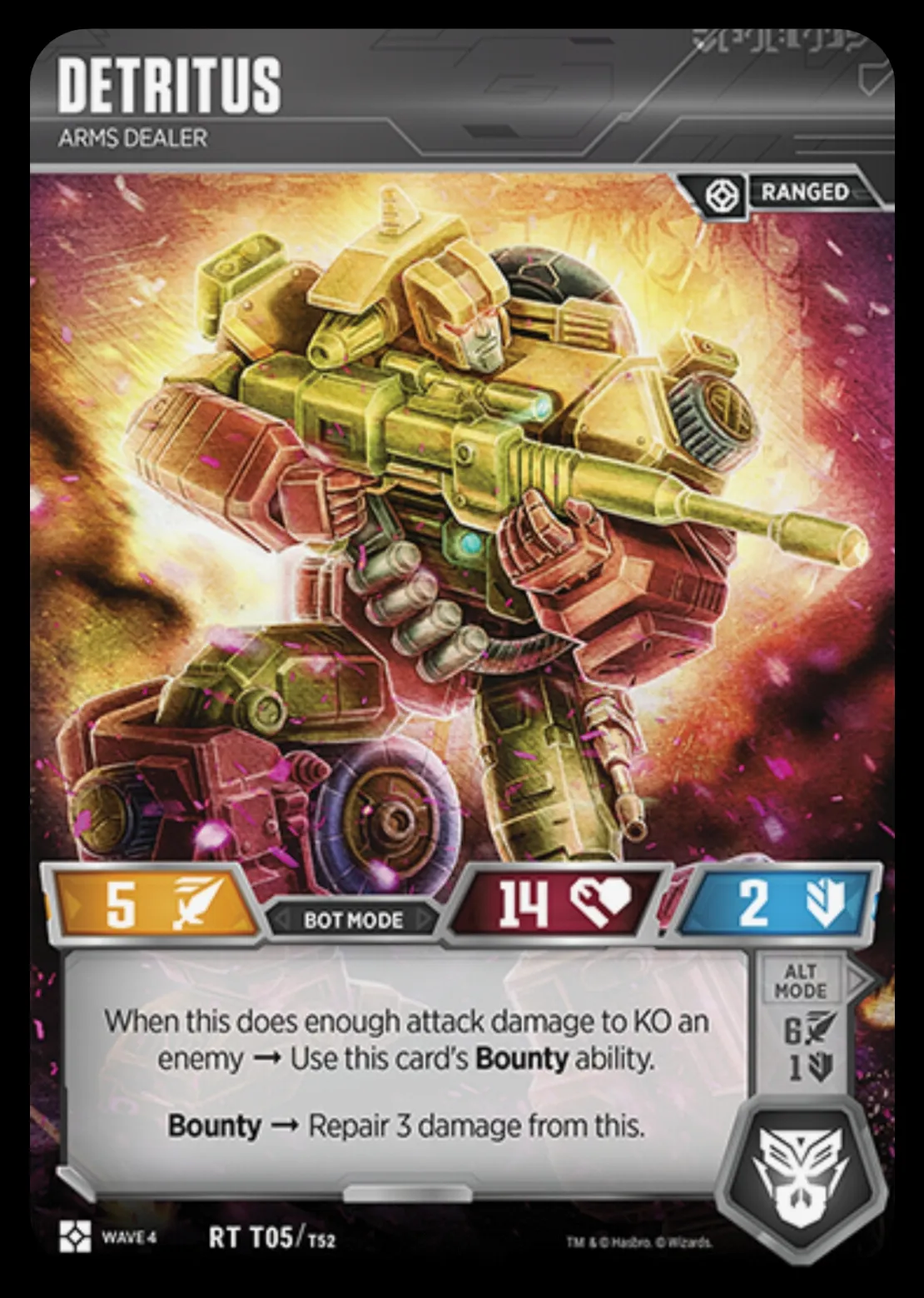 Detritus // Arms Dealer bot mode