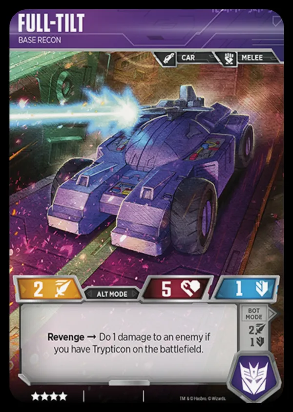 Full-Tilt // Base Recon alt mode