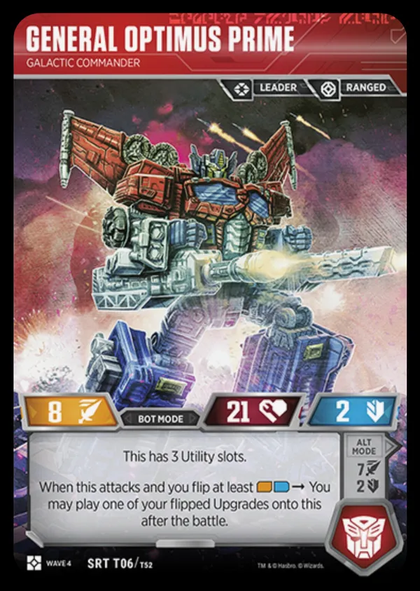General Optimus Prime // Galactic Commander bot mode