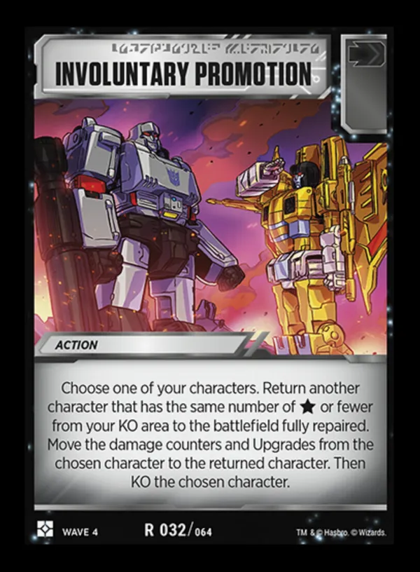 Involuntary Promotion