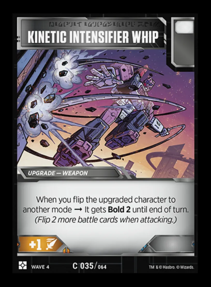 Kinetic Intensifier Whip