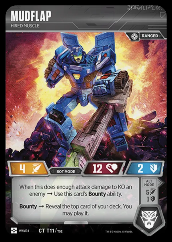Mudflap // Hired Muscle bot mode