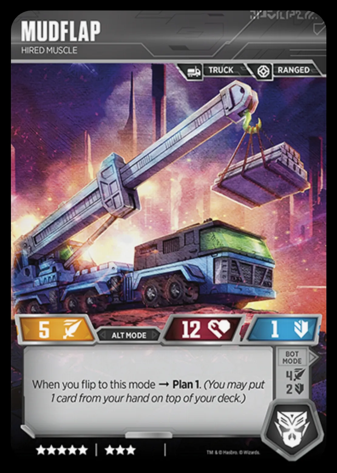 Mudflap // Hired Muscle alt mode
