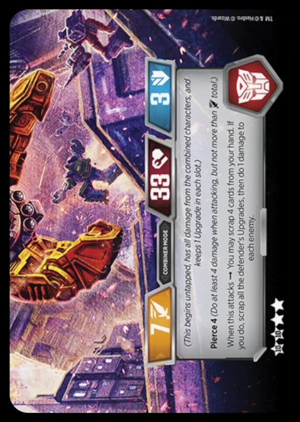 Omega Supreme (Base) // Transport • City Defender combiner mode