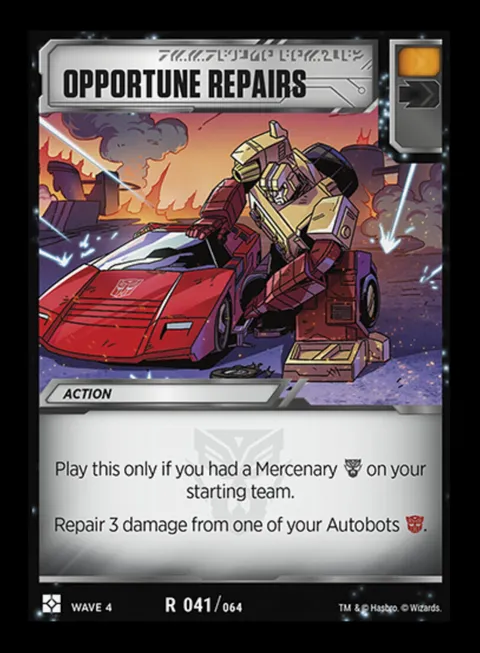 Opportune Repairs action
