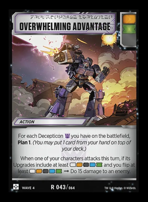 Overwhelming Advantage action
