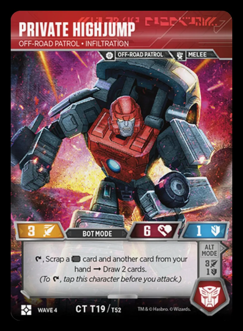 Private Highjump // Off-Road Patrol • Infiltration bot mode