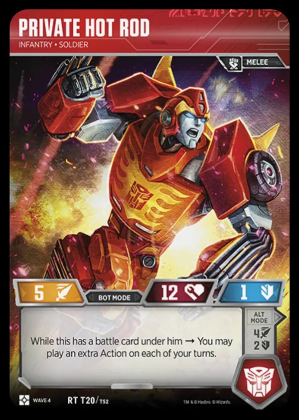 Private Hot Rod // Infantry • Soldier bot mode