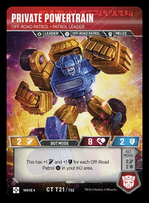 Private Powertrain // Off-Road Patrol • Patrol Leader bot mode