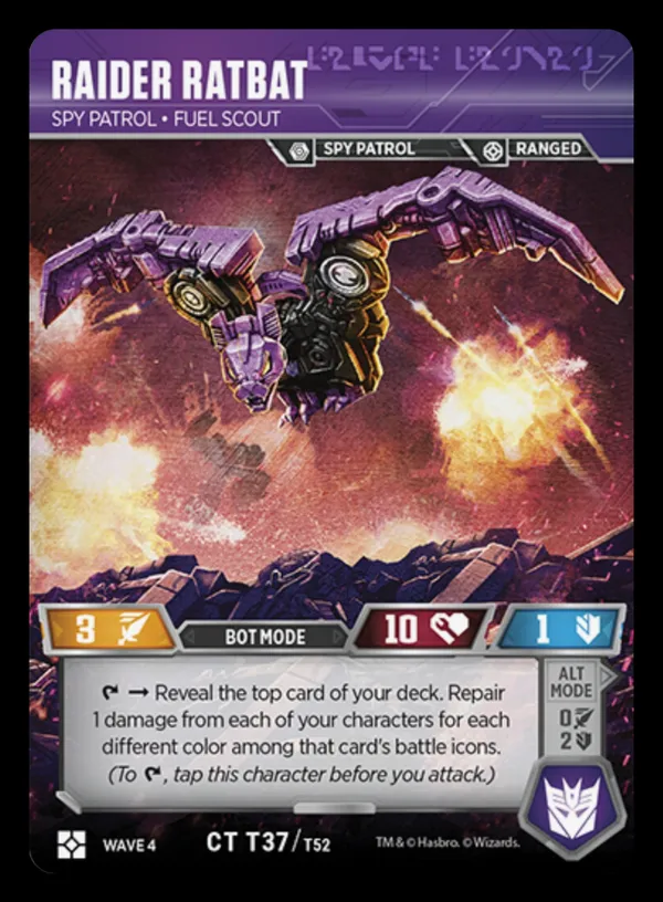 Raider Ratbat // Spy Patrol • Fuel Scout bot mode
