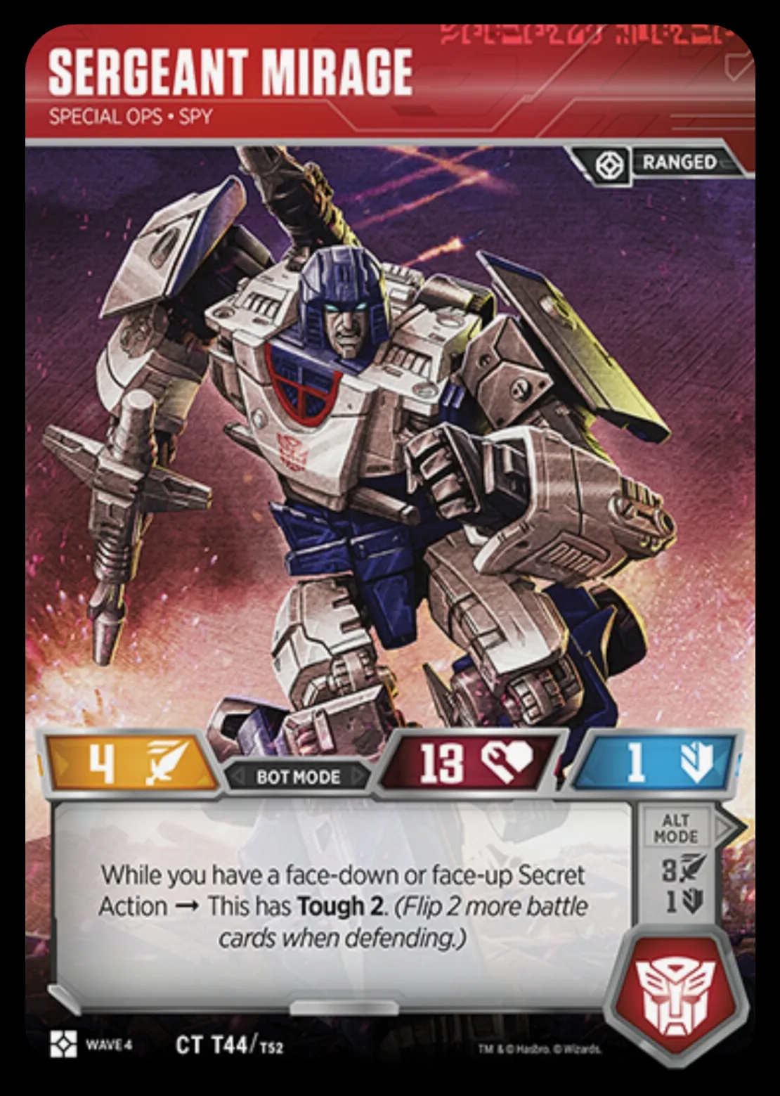 Sergeant Mirage // Special Ops • Spy bot mode