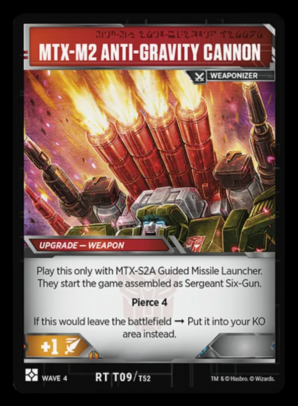Sergeant Six-Gun // Artillery • Soldier (1) weapon mode
