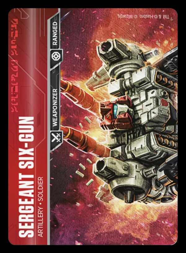 Sergeant Six-Gun // Artillery • Soldier (2) bot mode