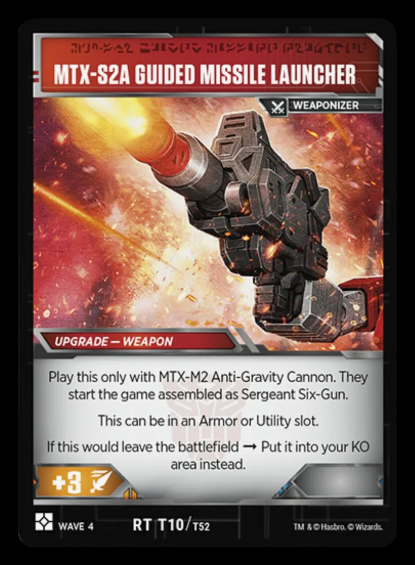 Sergeant Six-Gun // Artillery • Soldier (2) weapon mode