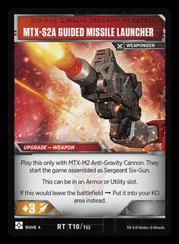Sergeant Six-Gun // Artillery • Soldier (2) weapon mode