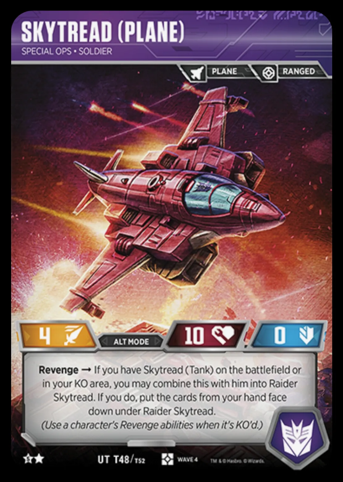 Skytread (Plane) // Special Ops • Soldier alt mode