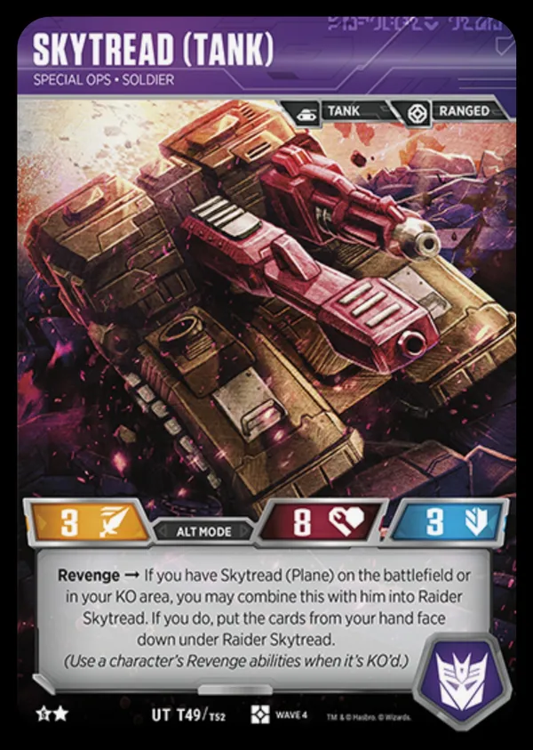 Skytread (Tank) // Special Ops • Soldier alt mode