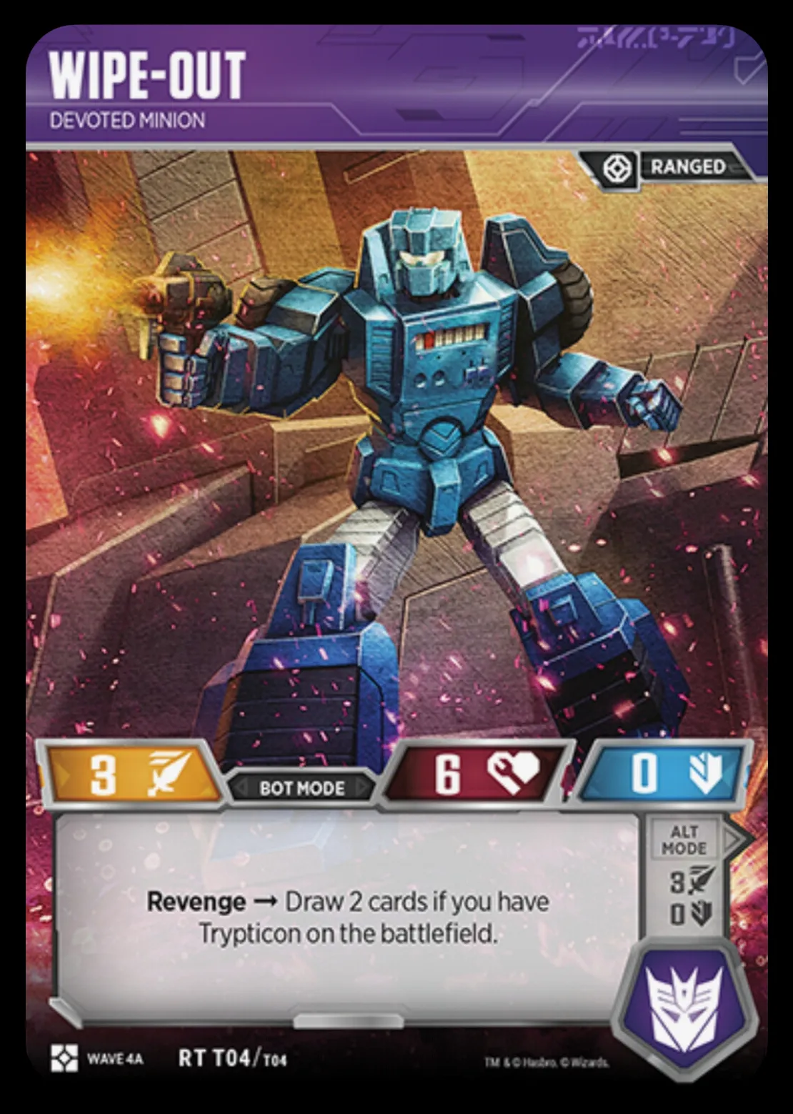 Wipe-Out // Devoted Minion bot mode