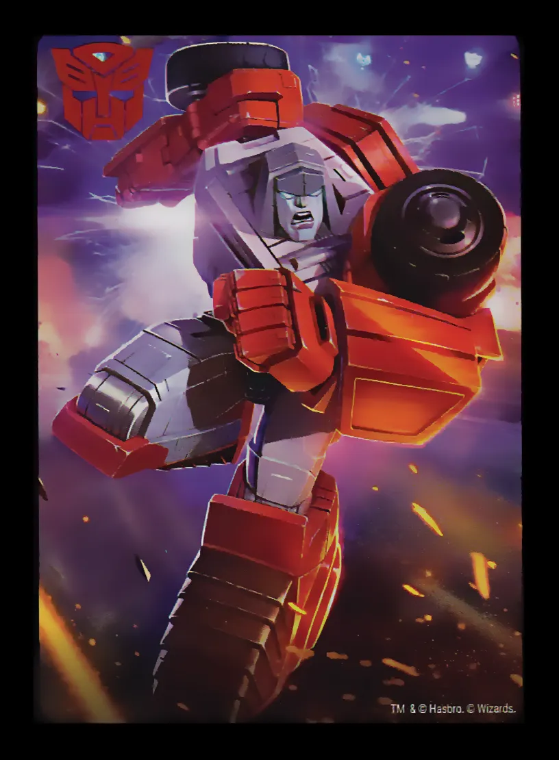 All-Out // Windcharger, Autobot Warrior card back