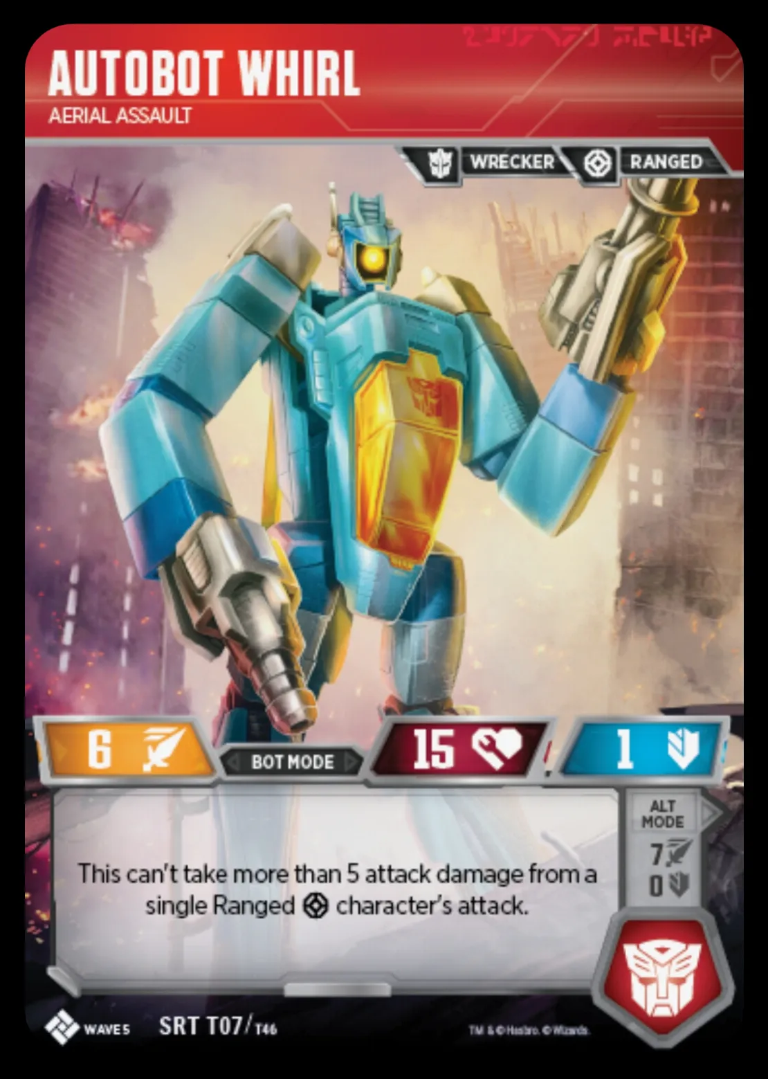 Autobot Whirl // Aerial Assault bot mode