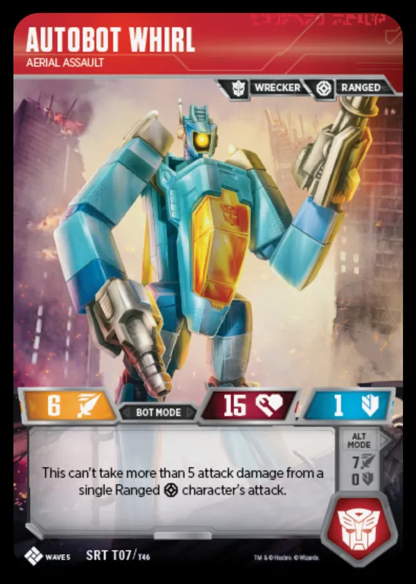 Autobot Whirl // Aerial Assault bot mode