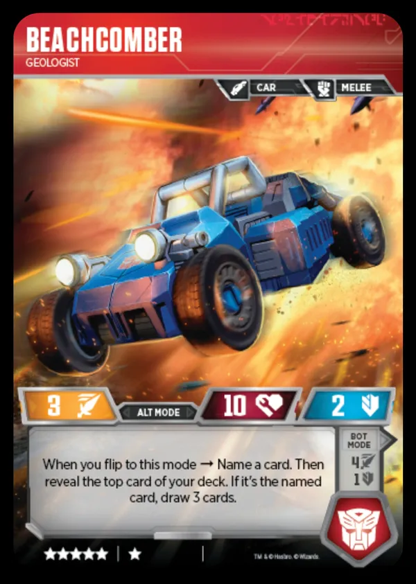 Beachcomber // Geologist alt mode