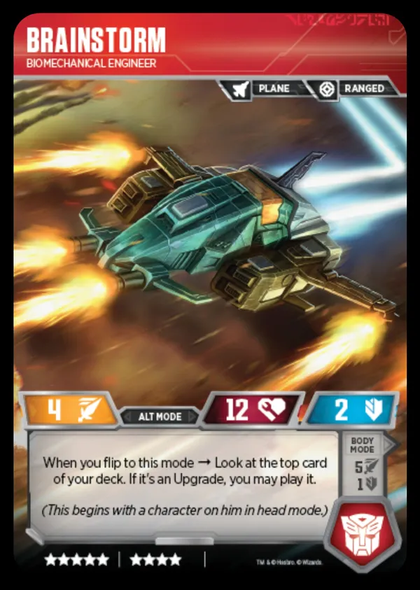 Brainstorm // Biomechanical Engineer alt mode