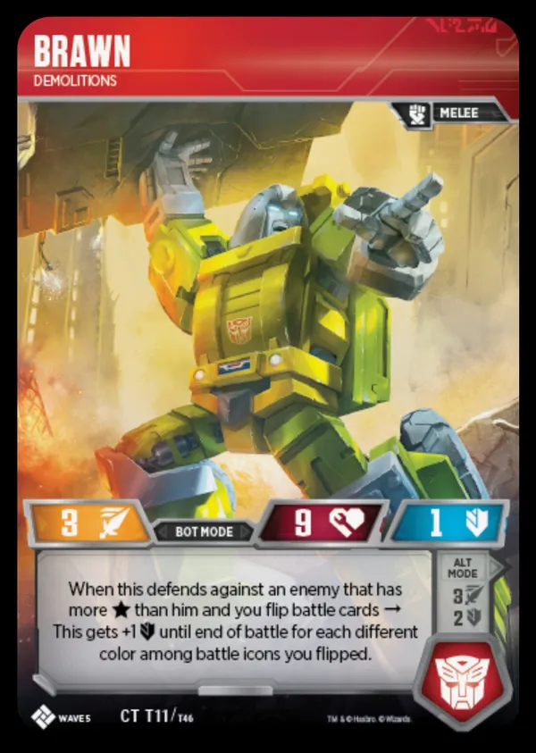 Brawn // Demolitions bot mode