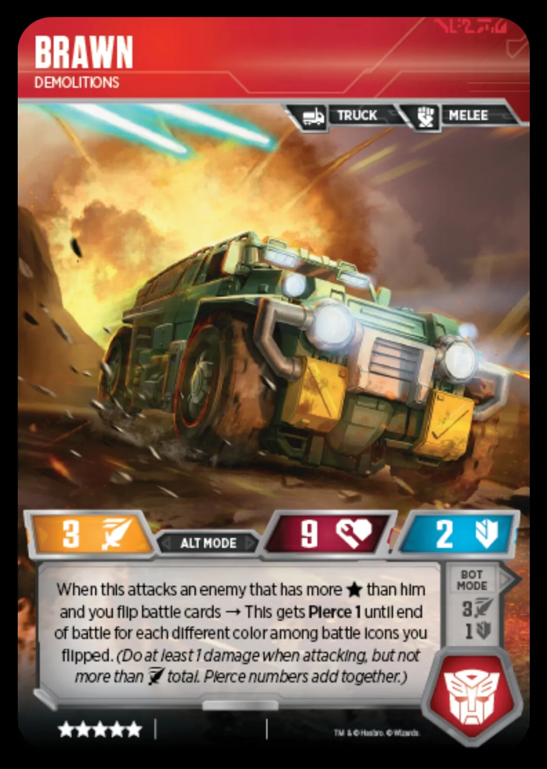 Brawn // Demolitions alt mode