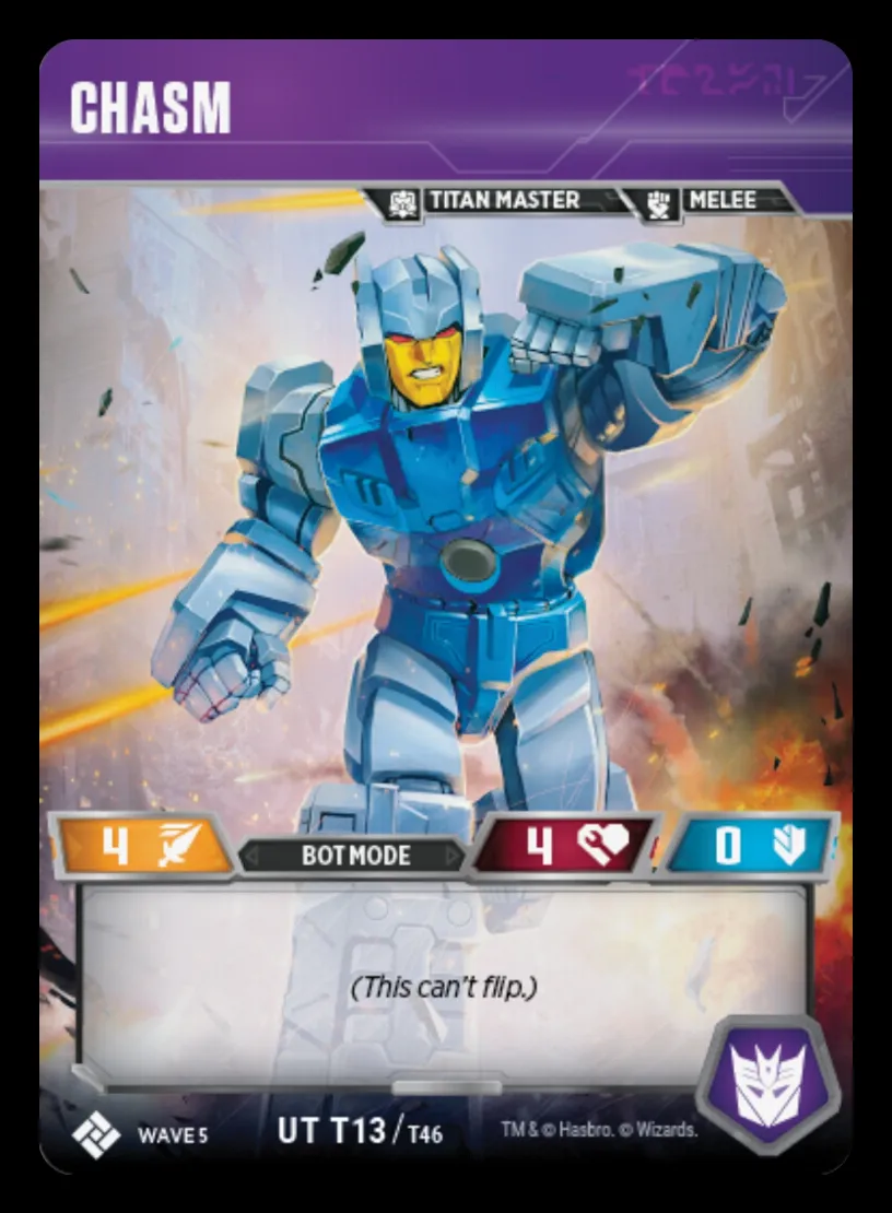 Chasm bot mode