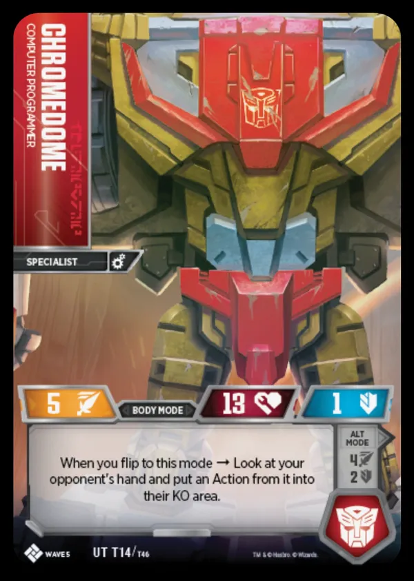 Chromedome // Computer Programmer body mode