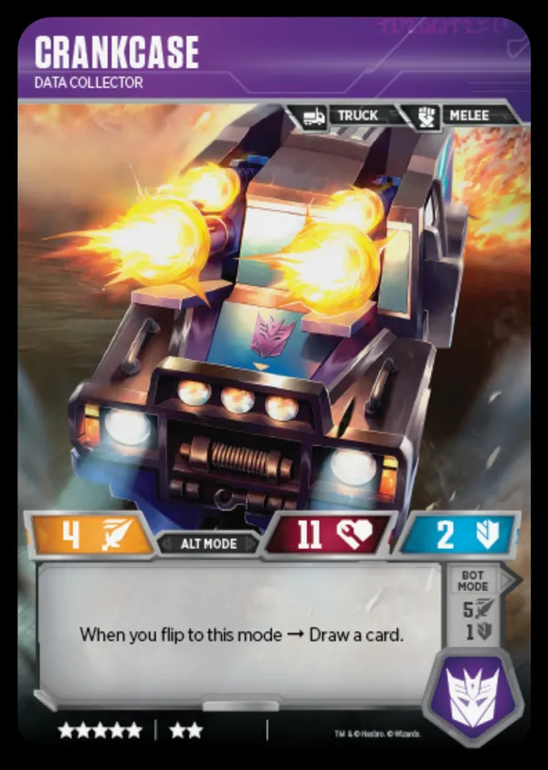Crankcase // Data Collector alt mode