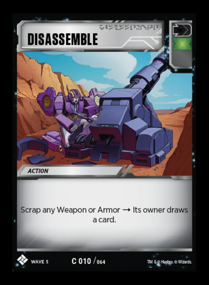 Disassemble