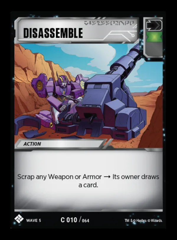 Disassemble