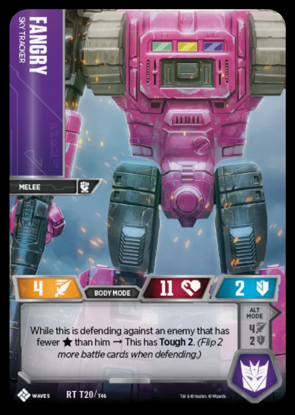 Fangry // Sky Tracker body mode