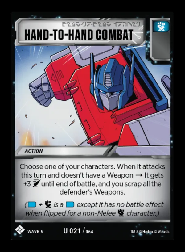 Hand-to-Hand Combat