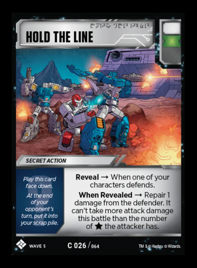Hold the Line