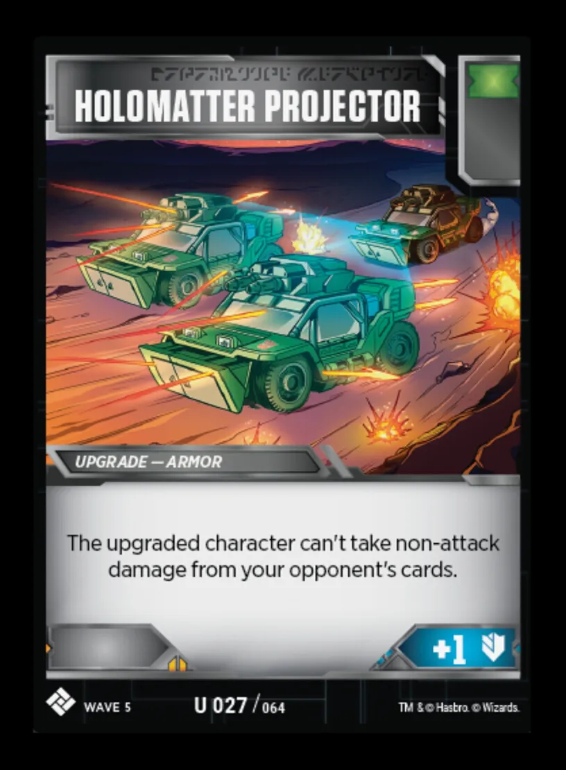 Holomatter Projector