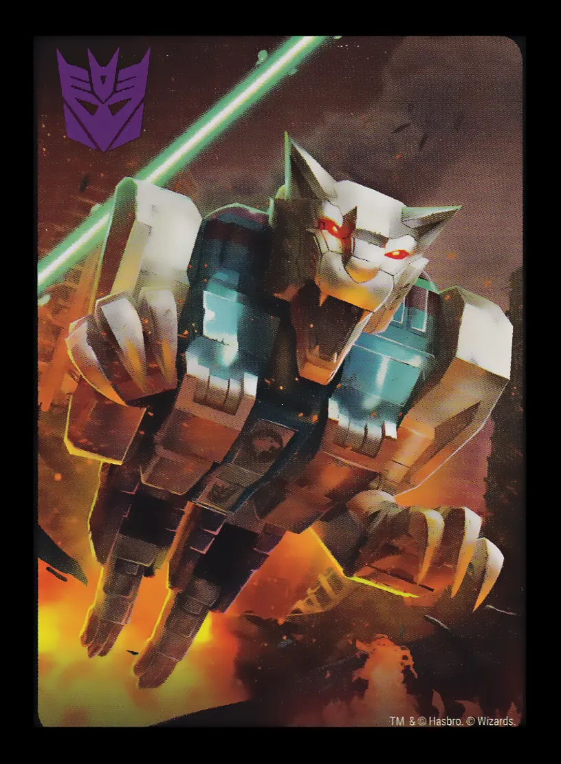 Infiltration // Decepticon Pounce, Infiltrator card back