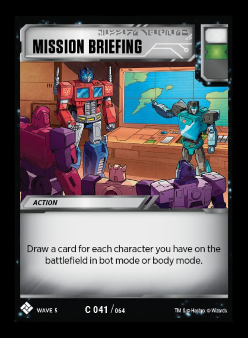 Mission Briefing